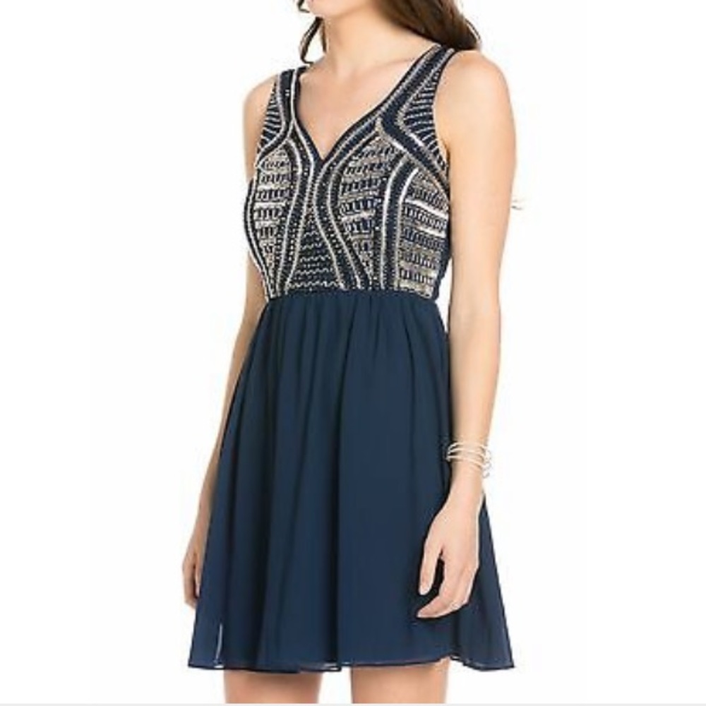 Navy Blue Dress *FLASH SALE*⭐️